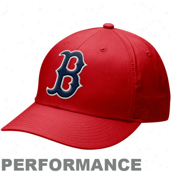 Nike Boston Red Sox Practice Ii Performance Hat - Red