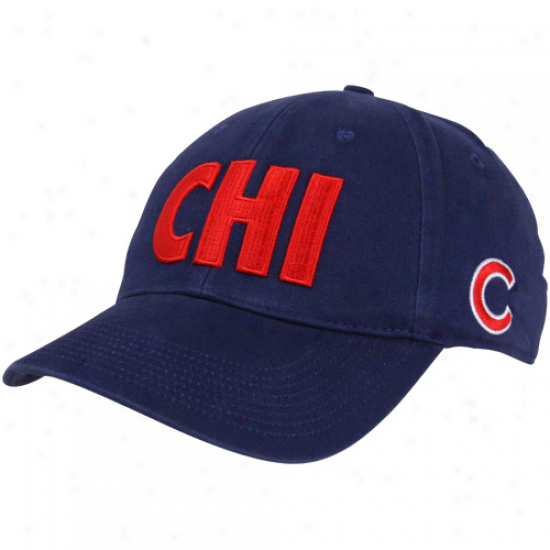 Nike Chicago Cubs Al0ha Flex Fit Hat - Royal Blue