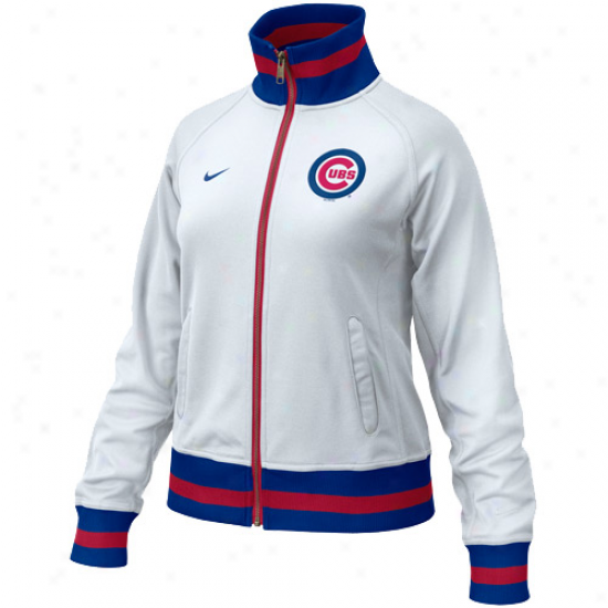 Nike Chicago Cubs Ladies Pale Trail Jacket