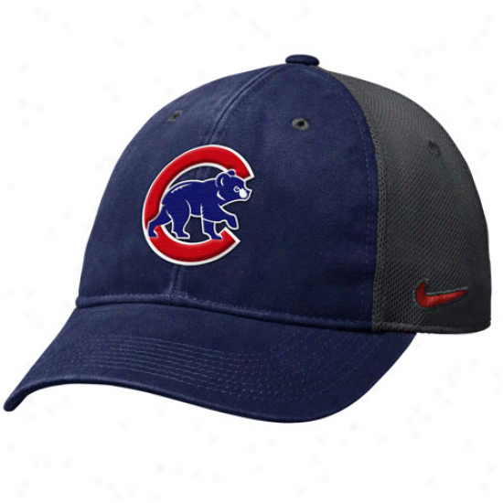 Nike Chicago Cubs Legacy 91 Relaxed Swoosh Flex Fit Hat - Light Blue