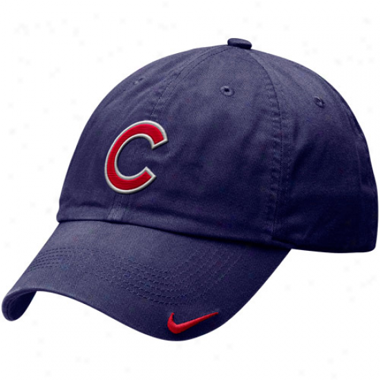 Nike Chiicago Cubs Royal Azure Relaxed Heritage 86 Adjustable Stadium Hat