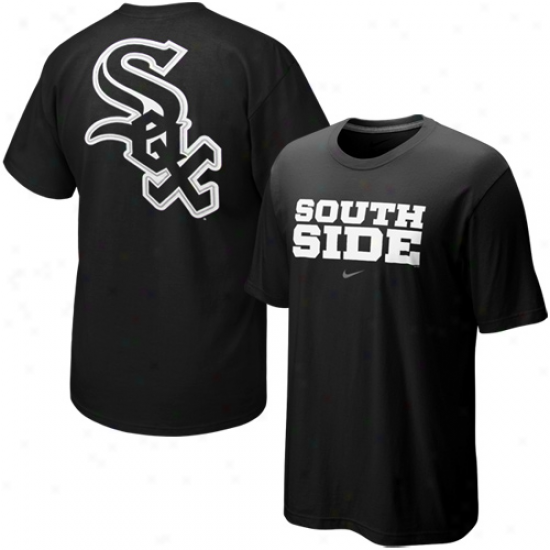 Nike Chicago White Sox Black Local T-shirt