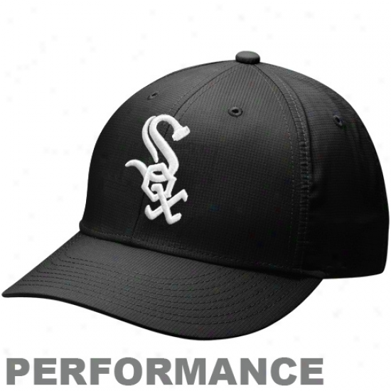 Nike Chicago White Sox Dri-fit Practice Adjustable Cardinal's office - Black