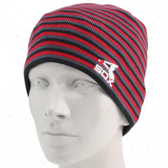 Nike Chicago Pale Sox Ladies Tri-color Cooperstown Knit Beanie