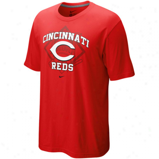 Nike Cincinnati Reds Red Team Arch T-shirt