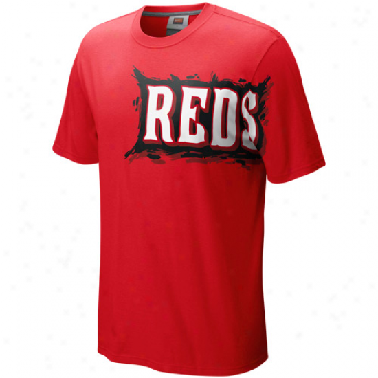 Nike Cincinnati Reds Soul T-shirt - Red