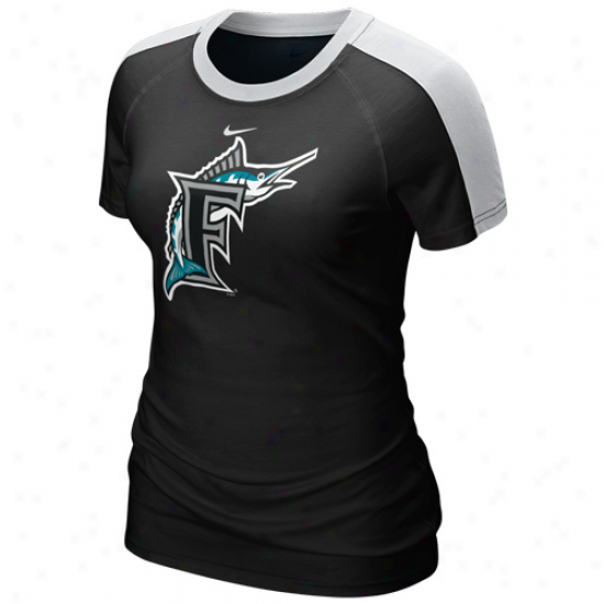 Nike Florida Marlins Ladies Wicked Center Field T-shirt