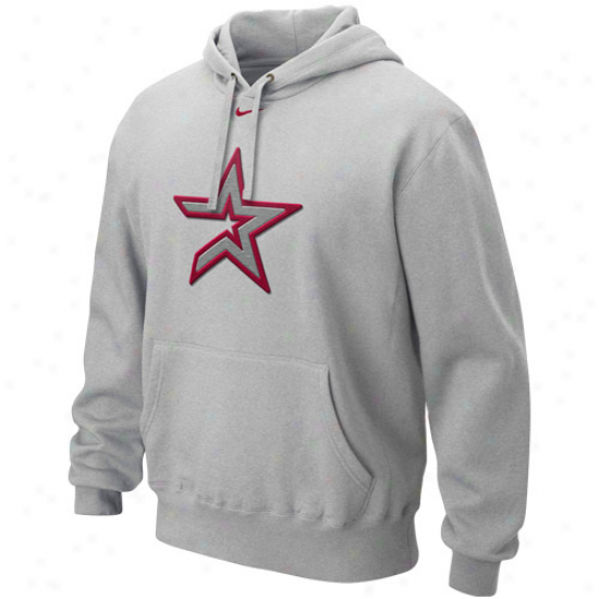 Nike Houston Astros Ash Cup Of Coffee Hoody Sweatshirt