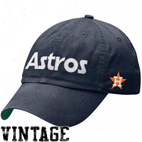 Nike Houston Astros Legacy 91 Relaxed Swoosh Flex Fit Hat - Navy Blue