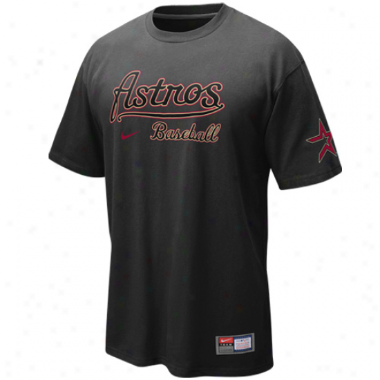 Nike Houston Astros Acting out T-shirt - Graphite