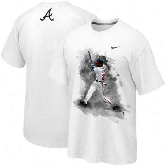 Nike Jason Heyward Atlanta Braves Player T-shirt - White