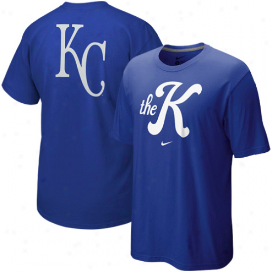 Nike Kansas City Royals Royal Blhe Local T-shirt