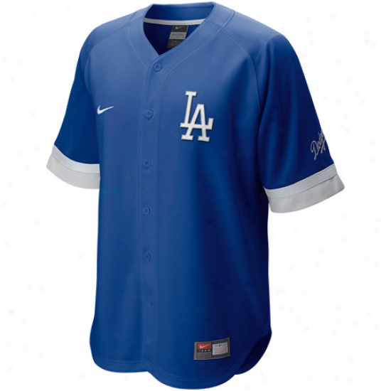 Nike L.a. Doxgers Baseball Fan Jersey-royal Blue