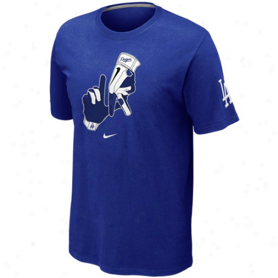 Nike L.a. Dodgrrs LocalT -shirt - Royal Blue