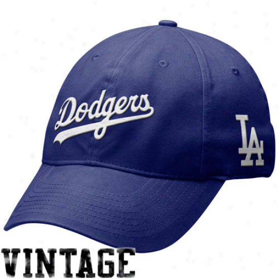 Nike L.a. Dodgers Navy Blue Legacy 91 Washed Cooperstown Swoosh Flex Fit Hat