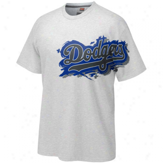 Nike L.a. Dodgers Soul T-shirt - Ash