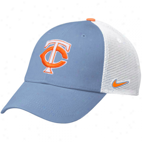 Nike Minnesota Twins Grapefruit League 2012 Warp Training Adjustable Hat - Light Blue