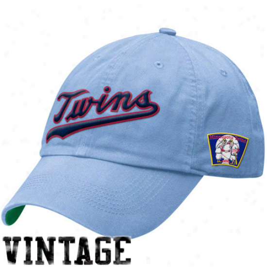 Nike Minnesota Twins Legacy 91 Relaxed Swoosh Flex Fit Hat - Illuminate Blue