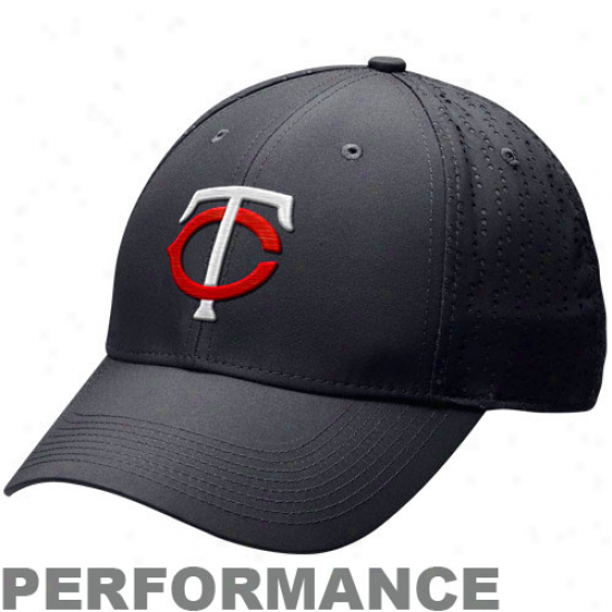 Nike Minnesota Twins Navy Blue Legacy 91 Perforated Performance Adjustable Hat