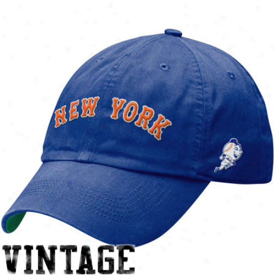 Nike New York Mets Legacy 91 Relaxed Swoosh Flex Fit Hat - Royal Blue