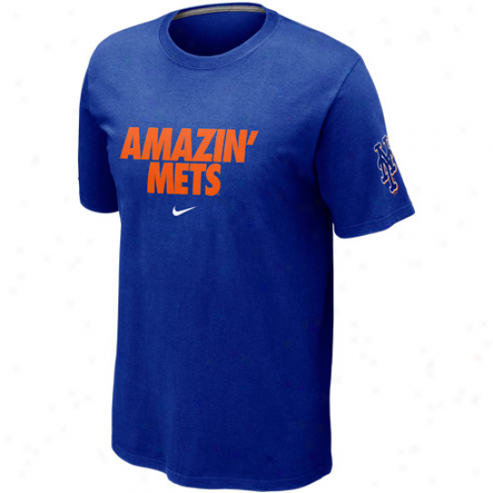 Nike New York Mets Local T-shirt - Royal Blue