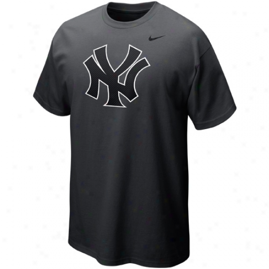 Nike New York Yankees 2012 Logo T-shirt - Graphite