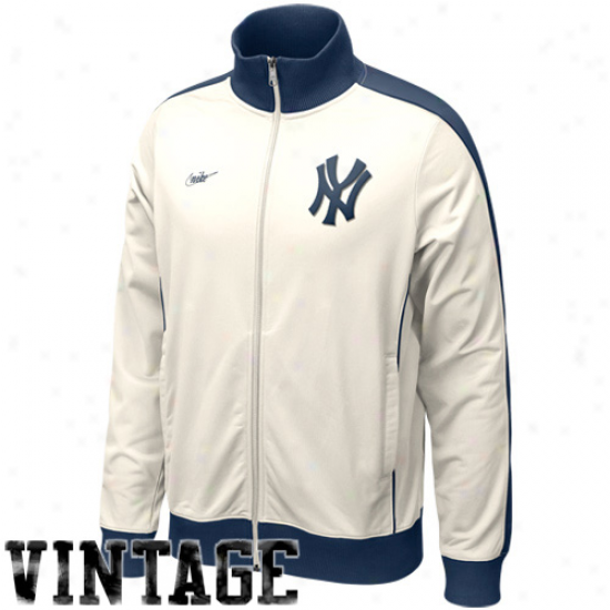 Nike New York Yankees Natural Cooperstown Full Zip Jacket