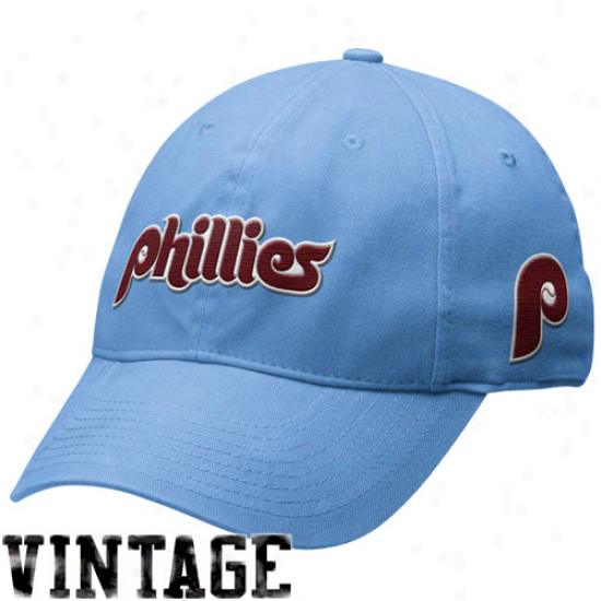 Nike Philadelphia Phillies Light Blue Legacy 91 Washed Cooperstown Swoosh Flex Fit Hat