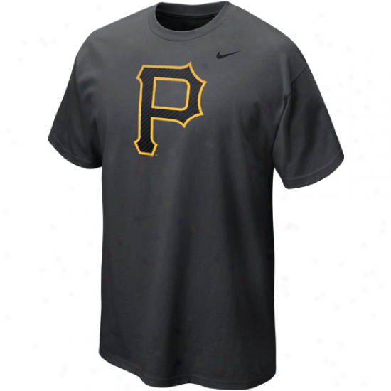 Nike Pittsburgh Pirates 20l2 Logo T-shirt - Graphite