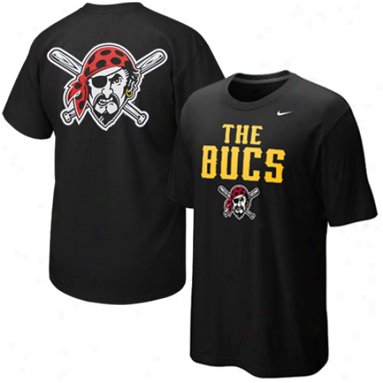 Nike Pittsburgh Pirates Black Local T-shirt