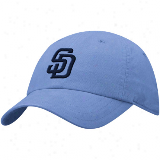 Nike San Diego Padres Ladies Light Blue Campus Classic Adjustable Hat