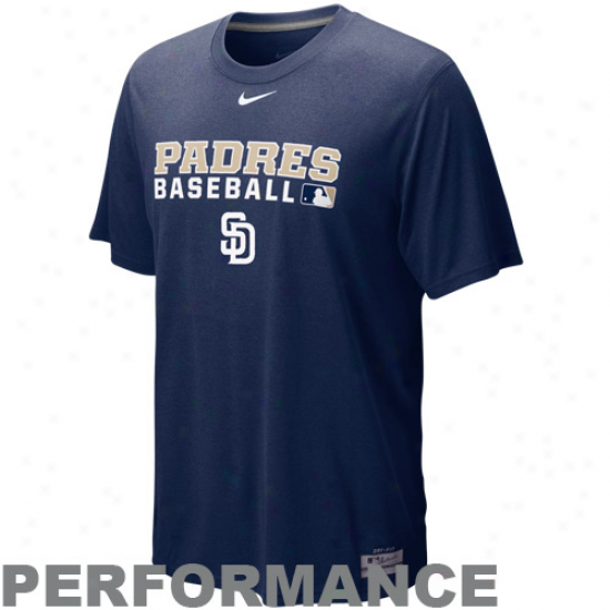 Nike San Diego Padres Navy Blue Team Issue Legend Performance T-shirt