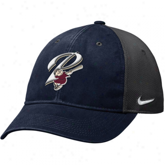 Nike San Diego Padres Relaxed Ligature Legacy 91 Swoosh Hat - Navy Blue