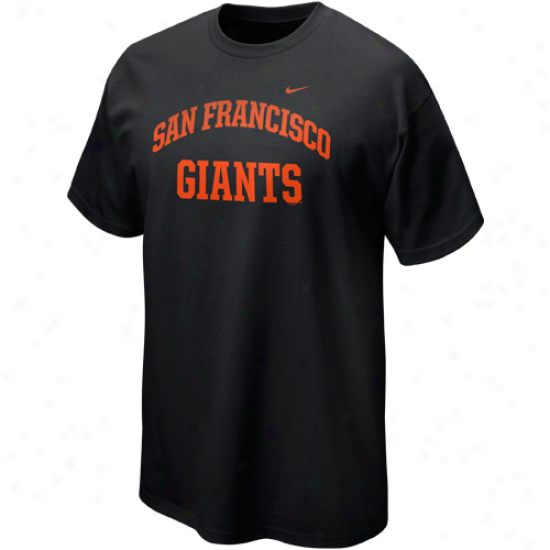 Nike San Francisco Giants 2012 Arch T-shirt - Black