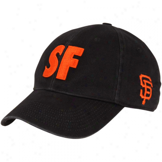 Nike San Francisco Giants Alpha Flex Become Hat - Black