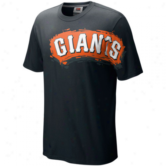 Nike San Francisco Giants Soul T-shirt - Black