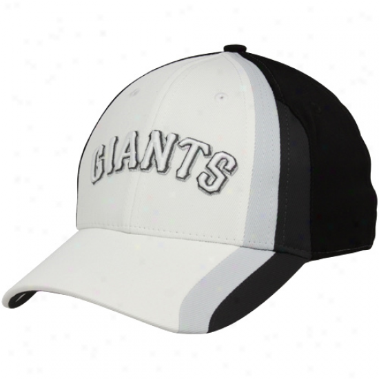 Nike San Francisco Giants White-black Tactile Bequest 91 Flex Fit Hat