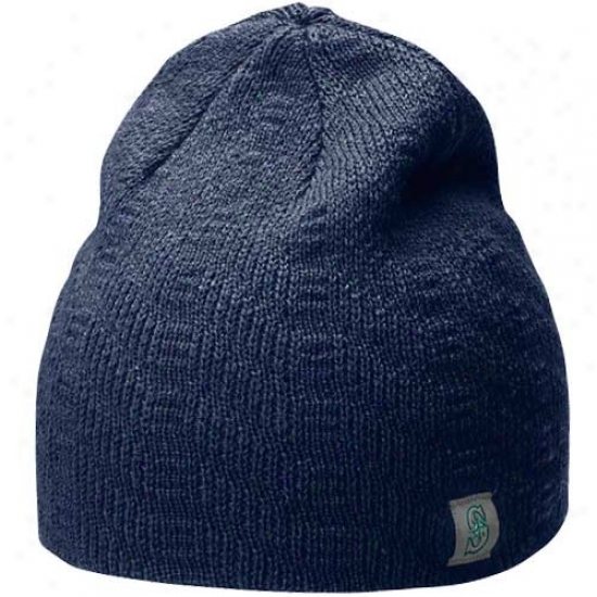 Nike Seattle Mariners Ladies Navy Blue Knit Beanie