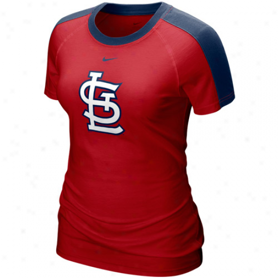 Nike St. Louis Cardinals Ladies Red 2011 Centerfield T-shirt