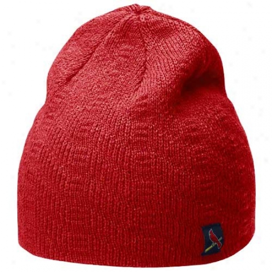 Nike St. Louis Cardinals Ladies Red Knit Beanie