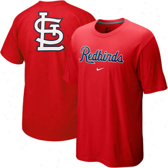 Nike St. Louis Cardinals Red Local T-shirt-
