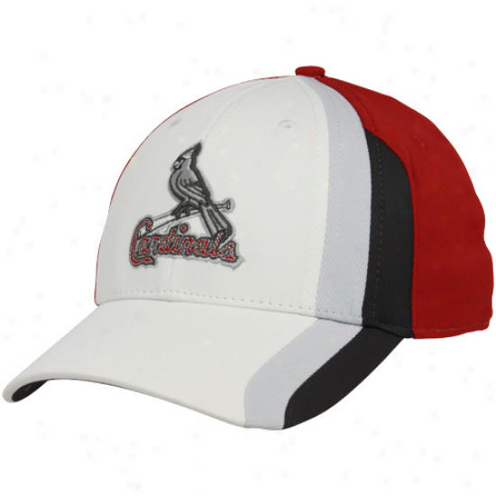 Nike St. Louis Cardinals White-red Tactile Legacy 91 Flex Fit Hat