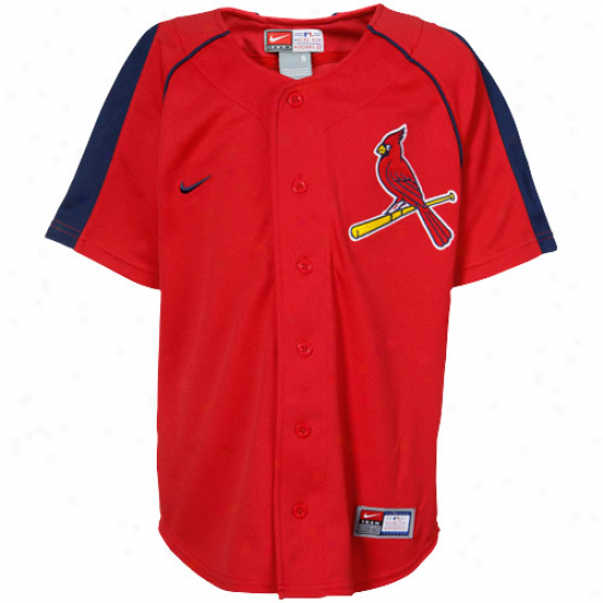 Nike St. Louis Cardinals Youth Red Baseball Jersey
