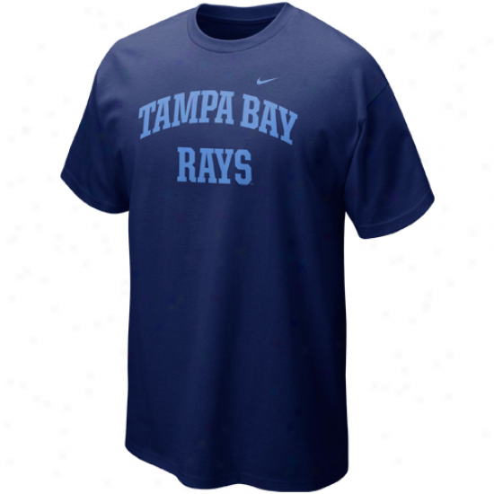 Nike Tampa Bay Rays 2012 Arch T-shirt  -Navy Blue