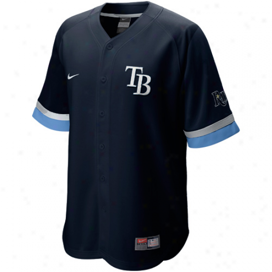 Nike Tampa Bay Rays Baseball Fan Jersey-navy Blue