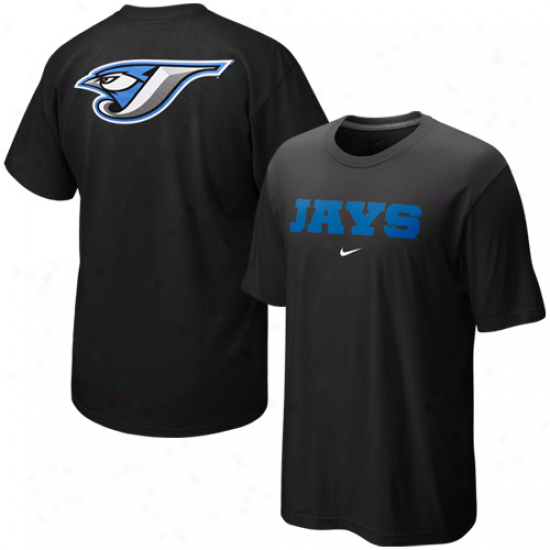 Nike Toronto Dismal Jays Black Topical T-shirt