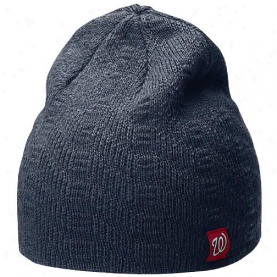 Nike Washington Nationals Ladies Navy Blue Knit Beanie