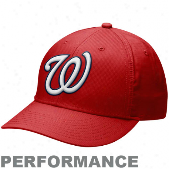 Nike Washington Nationals Practice Ii Performance Hat - Red