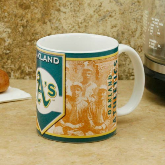 Oakland Athletics 11oz. Nostalgic Mug