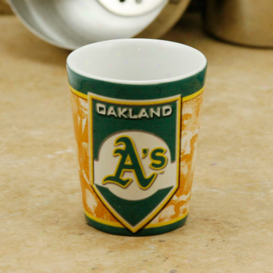 Oakland Athletics 2oz. Nostalgic Shot Glass